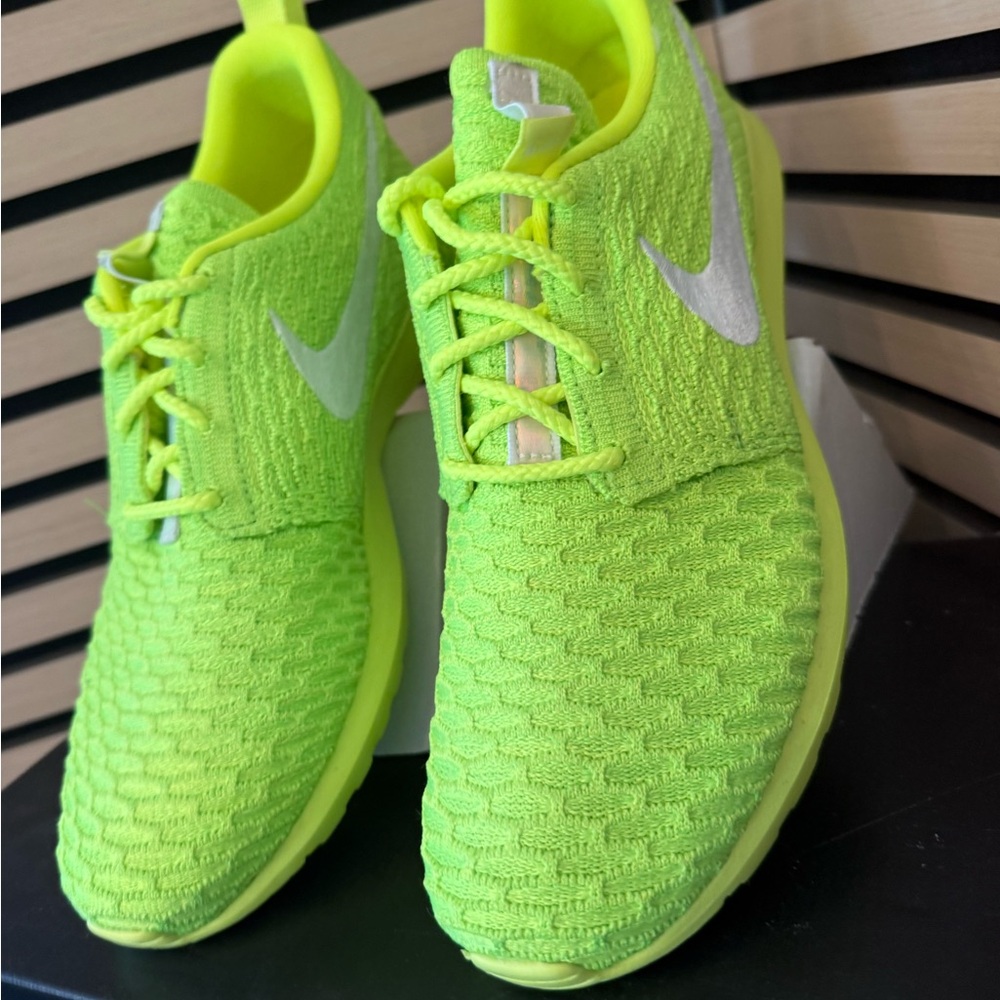 Nike Neon Green Athletic Sneakers - Picture 2 of 16